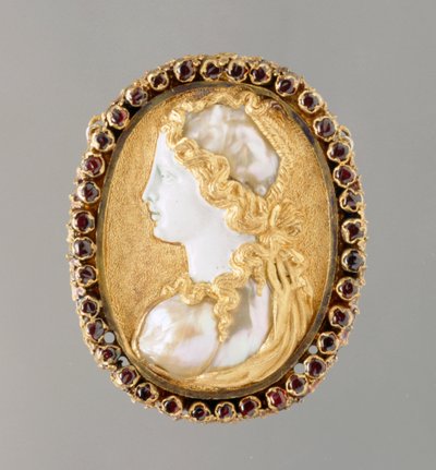 Commesso portrait of Prudentia, 1550-60 by French School
