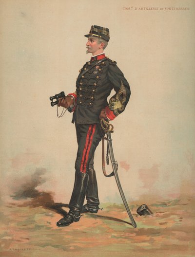 Fortress Artillery Commander by French School