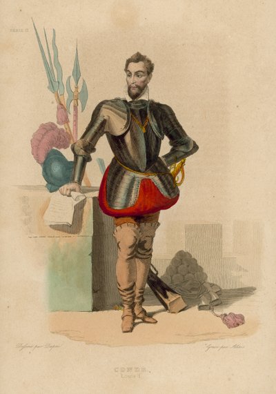 Conde, Louis I by French School