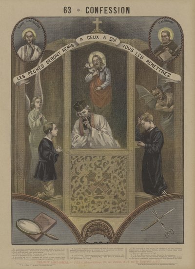 Confession by French School