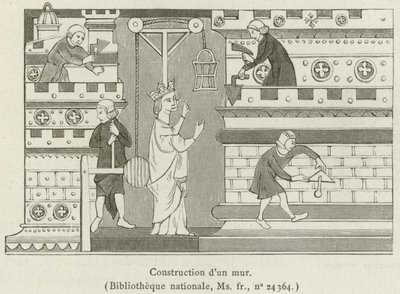 Construction of a Wall by French School
