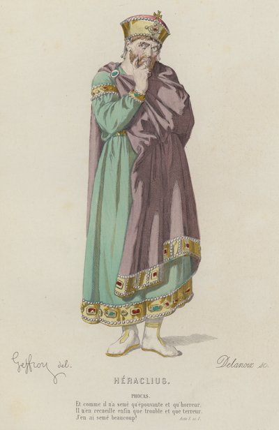 Corneille, Heraclius, Act I, Scene I by French School