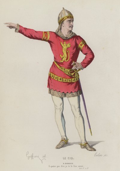 Corneille, Le Cid, Act II, Scene II by French School