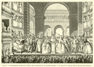 Crowning of Voltaire