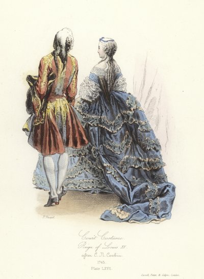 Court Costume, Reign of Louis XV of France by French School