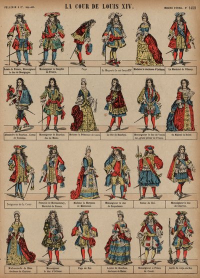 Court of King Louis XIV of France by French School