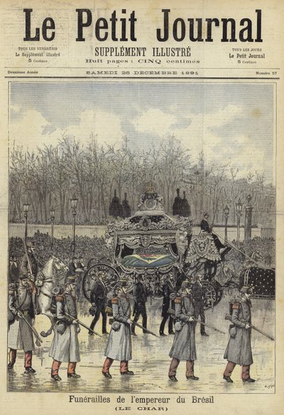 Cover of Le Petit Journal, 26 December 1891 by French School