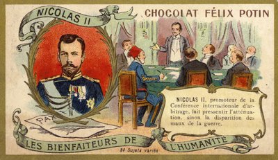 Czar Nicholas II by French School