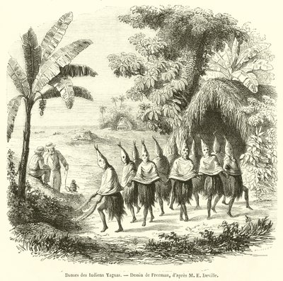 Dances of the Yaguas Indians by French School