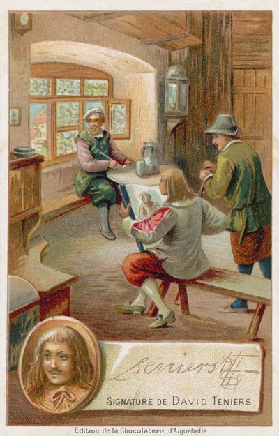 David Teniers the Younger by French School