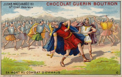 Death of Judas Maccabeus at the Battle of Emmaus by French School