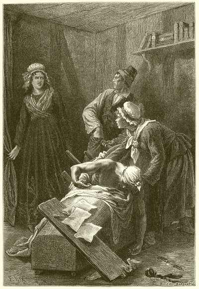 Death of Marat by French School