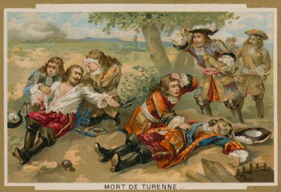 Death of Marshal Turenne at the Battle of Salzbach, 27 July 1675 by French School