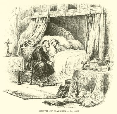 Death of Mazarin by French School