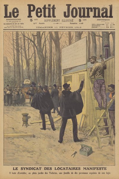Demonstration by the Tenants