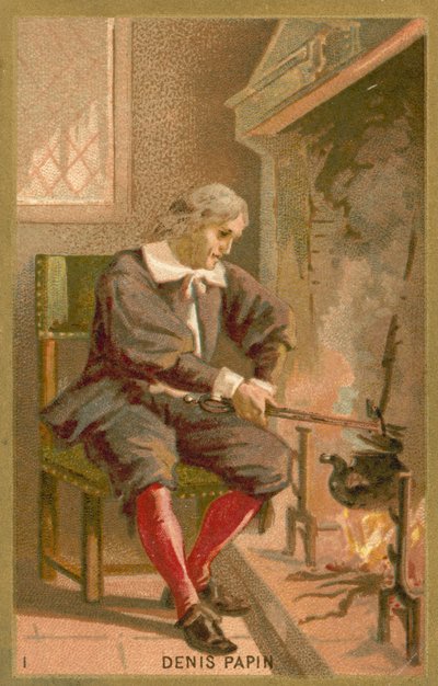 Denis Papin by French School