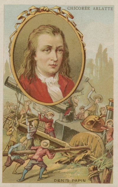 Denis Papin by French School
