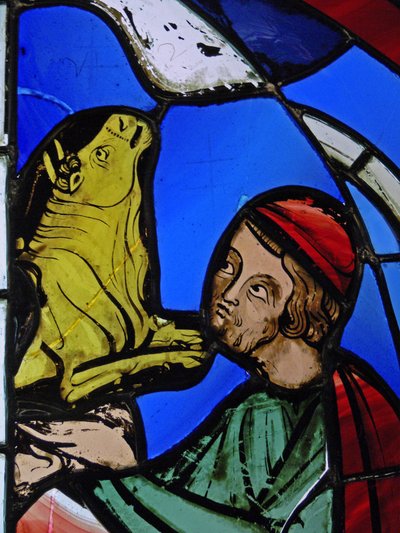 Detail from Worshipping an Idol by French School