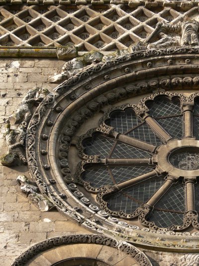 Wheel of Fortune on the North Façade by French School