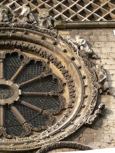 Wheel of Fortune on the North Façade by French School