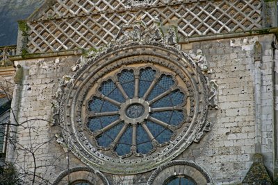 Wheel of Fortune on the North Façade by French School