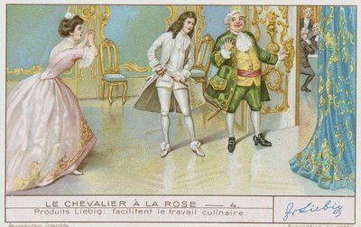 The Knight of the Rose by French School