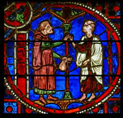 Detail (scenes from the miracle of Theophilus) by French School