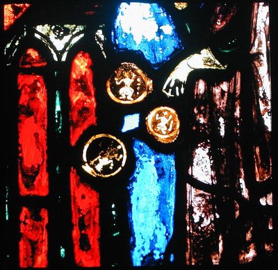 Detail from One of the Windows by French School