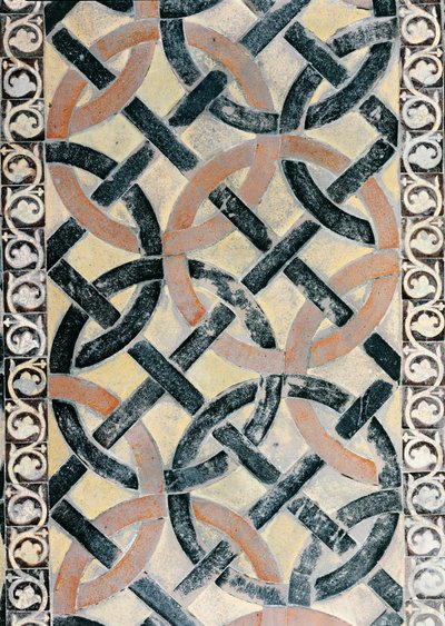 Detail of the Pavement from the Chapelle de la Vierge by French School
