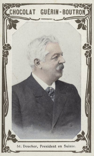 Deucher, President of Switzerland by French School