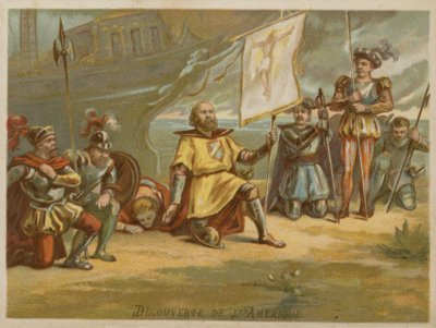 Discovery of America by French School