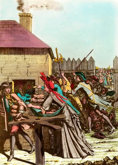 Distribution of the king