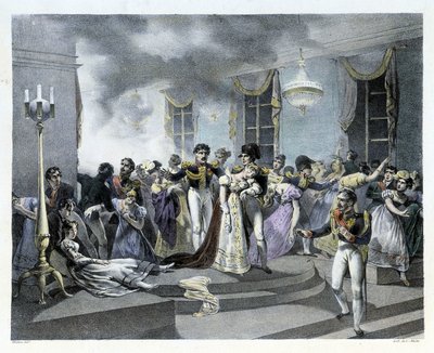 During the celebration of Napoleon I