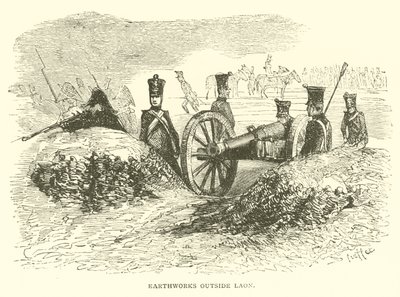 Earthworks Outside Laon by French School