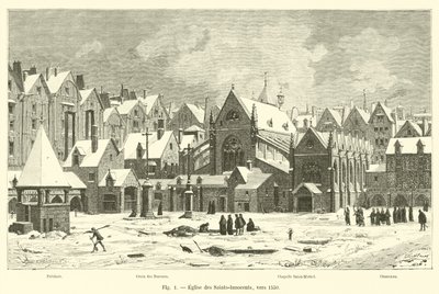 Church of the Holy Innocents, around 1550 by French School
