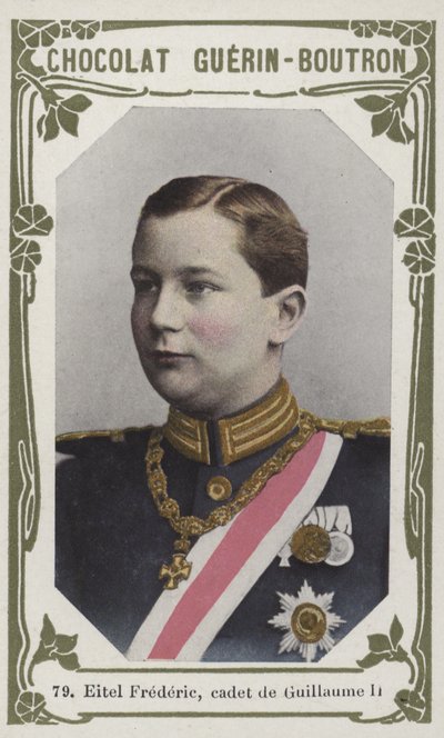 Eitel Frederick, Cadet of Wilhelm II by French School