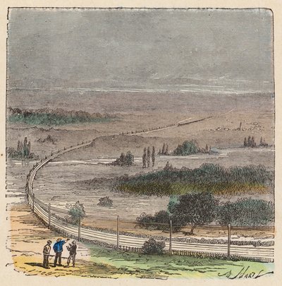 Electronic Telegraph System by French School