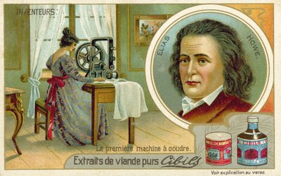 Elias Howe, Inventor of the First Sewing Machine by French School