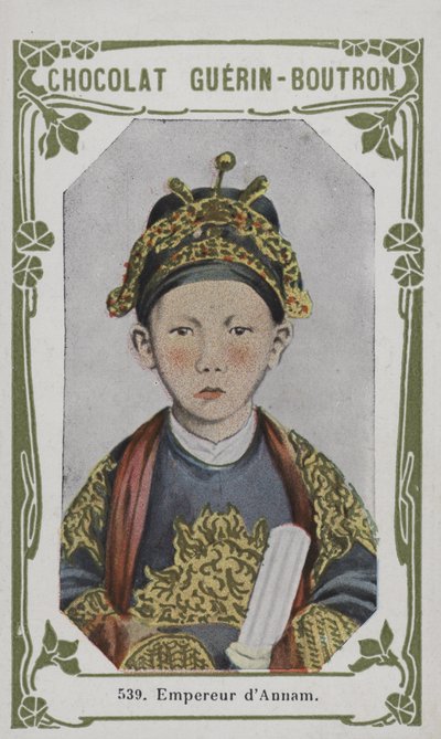 Emperor of Annam by French School