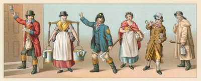 England Costume by French School