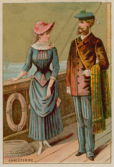 English Costume by French School
