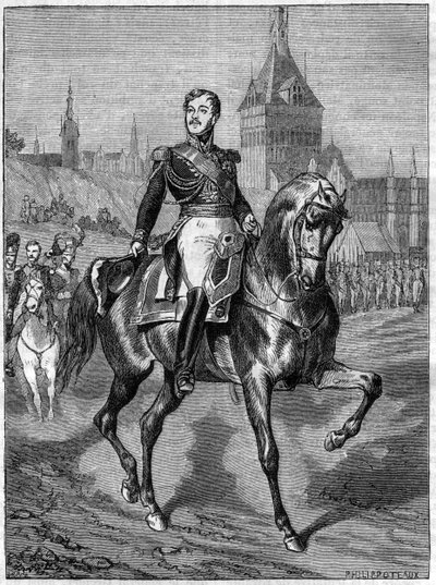 Equestrian Portrait of General Jean Rapp (1771-1821) - in 