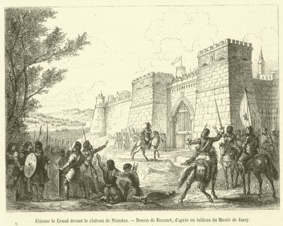 Stephen the Great Before the Castle of Niamtzo by French School