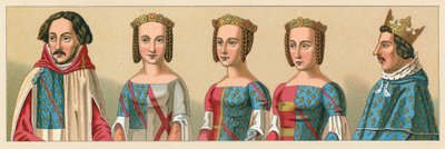 Europe Middle Ages Costume by French School