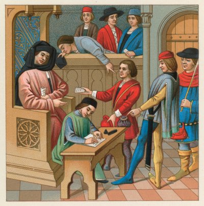 Europe Middle Ages Costume by French School