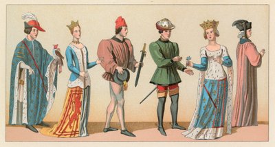 Europe Middle Ages Costume by French School