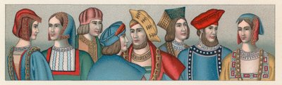 Europe XV-XVIth Cent Costume by French School