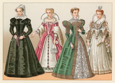 Europe XVIth Century Costume by French School