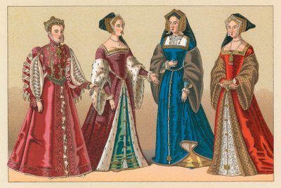 Europe XVIth Century Costume by French School