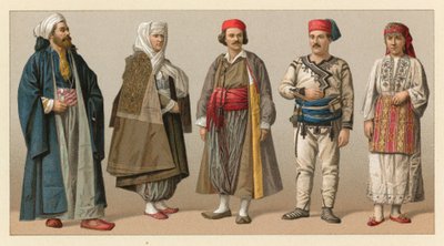 European Turkey Costume by French School